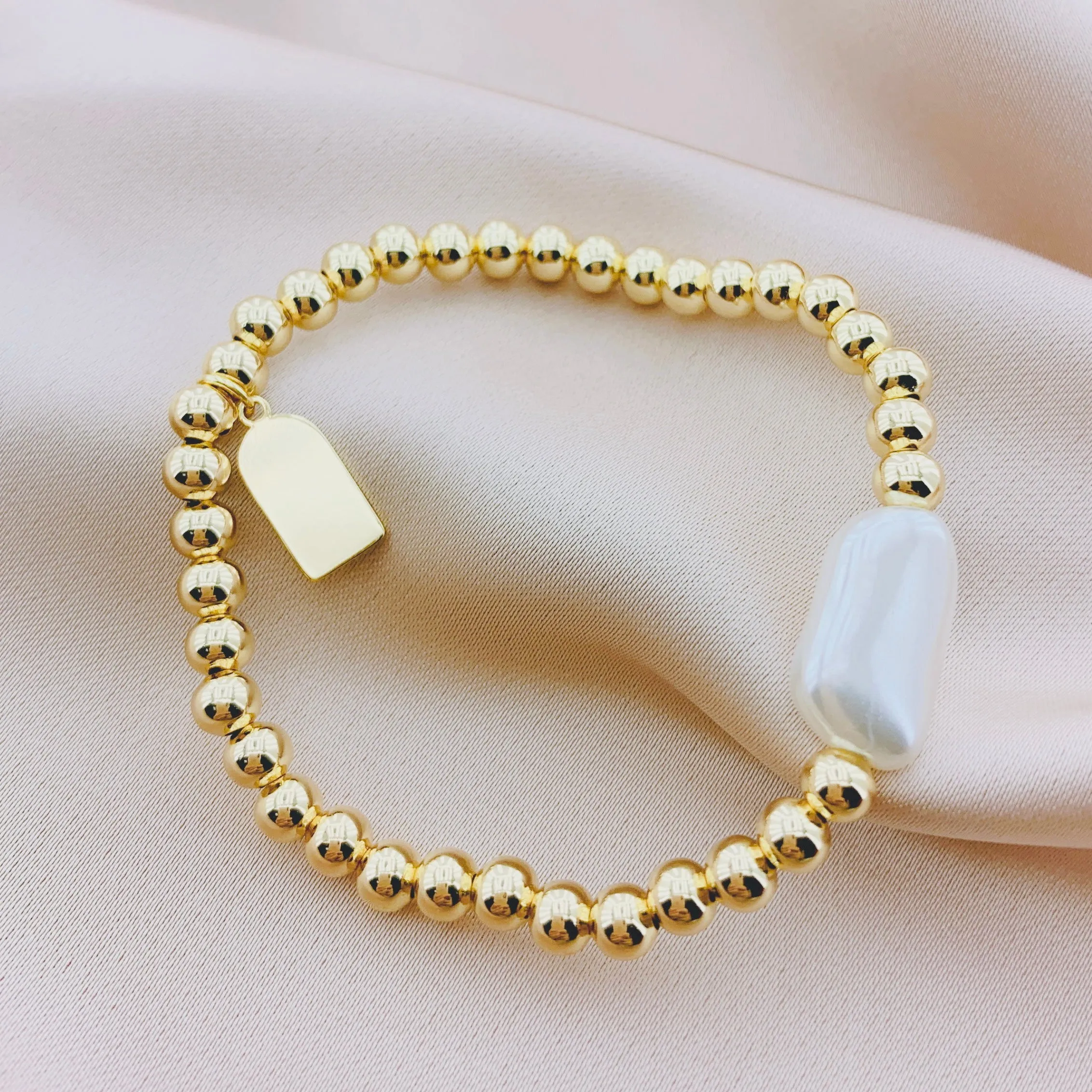 Women's Fashion Beads Stretch Bracelet