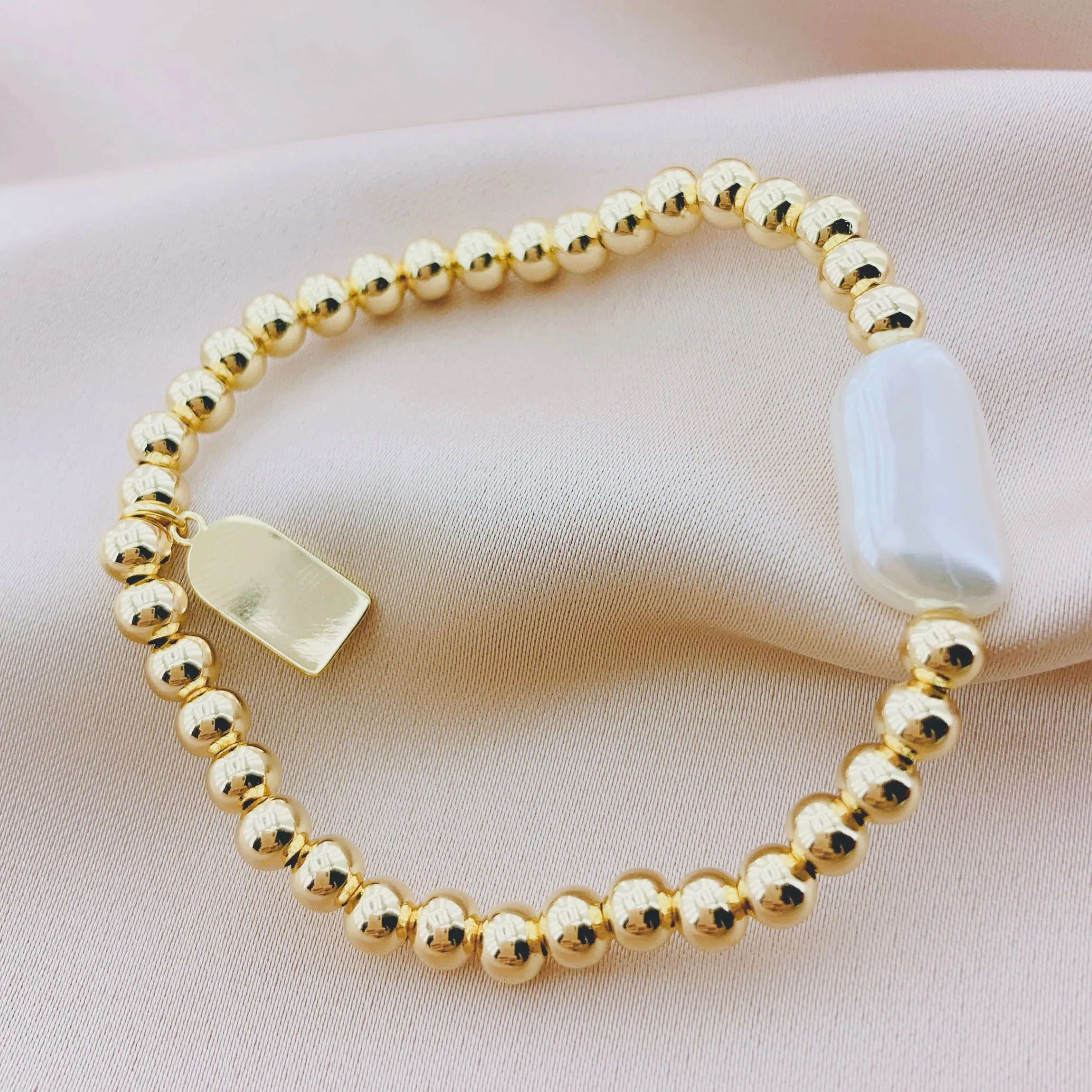 Women's Fashion Beads Stretch Bracelet