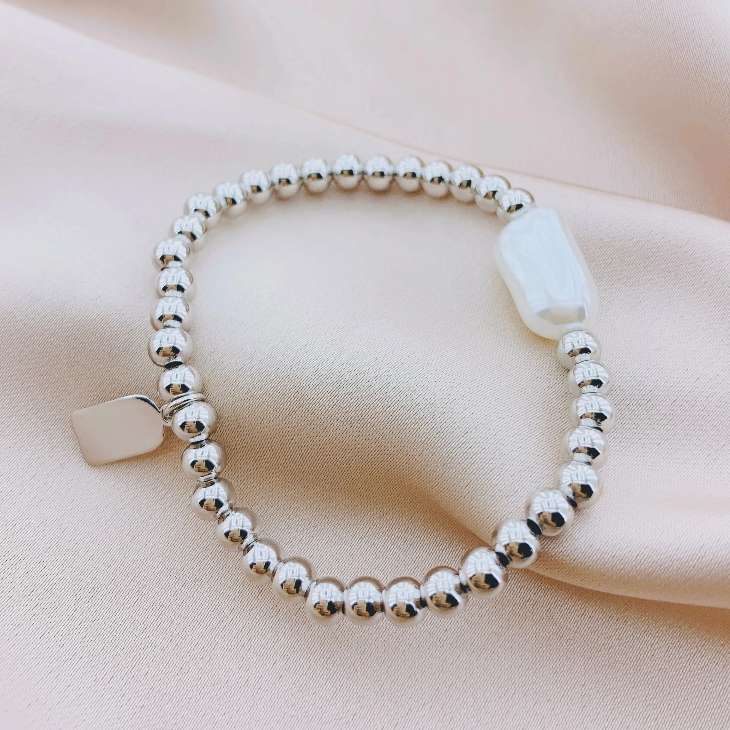 Women's Fashion Beads Stretch Bracelet