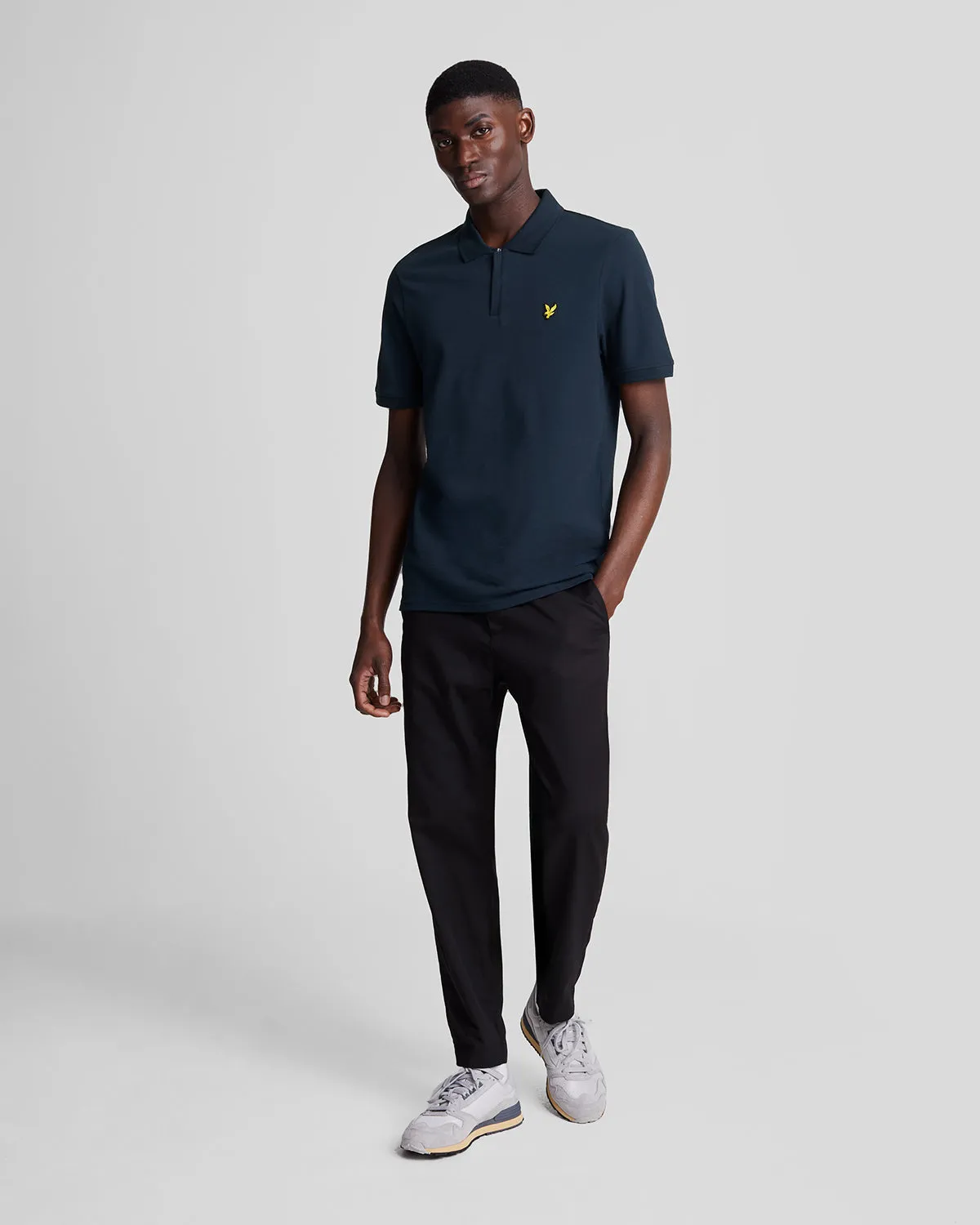 Zip Polo Shirt